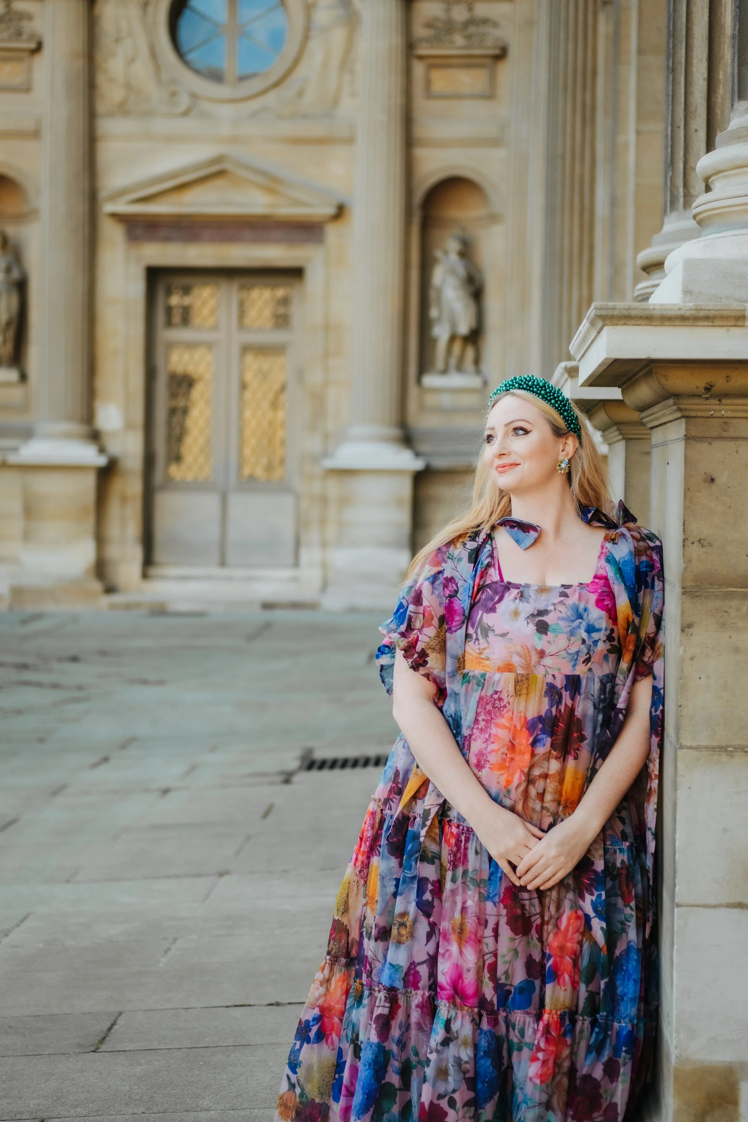Rachel Murphy at the Louvre